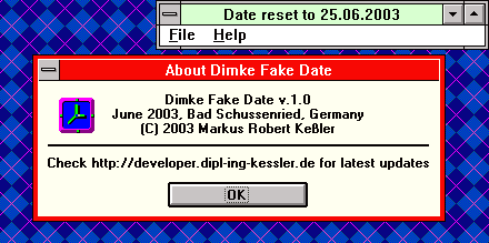 Dimke Fake Date Screenshot